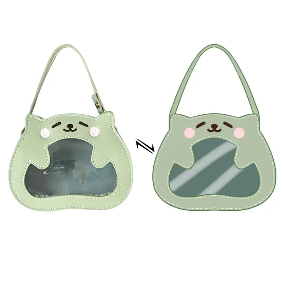 Borsa a tracolla singola in peluche personalizzata Ita per ragazze con certificato CE CPC